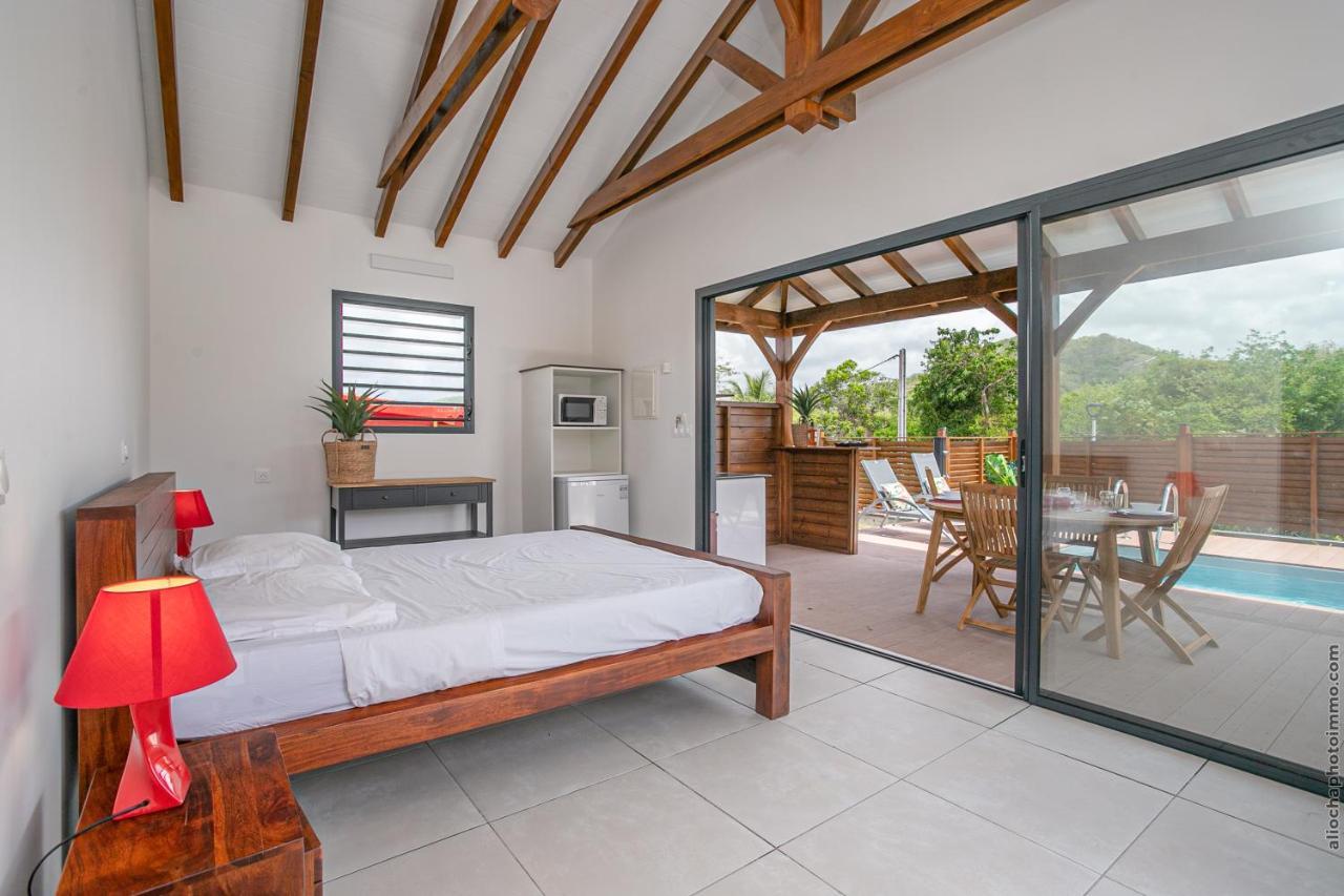 Bungalow Pom 1, Piscine, A 5 Min Des Plages Le Vauclin Dış mekan fotoğraf